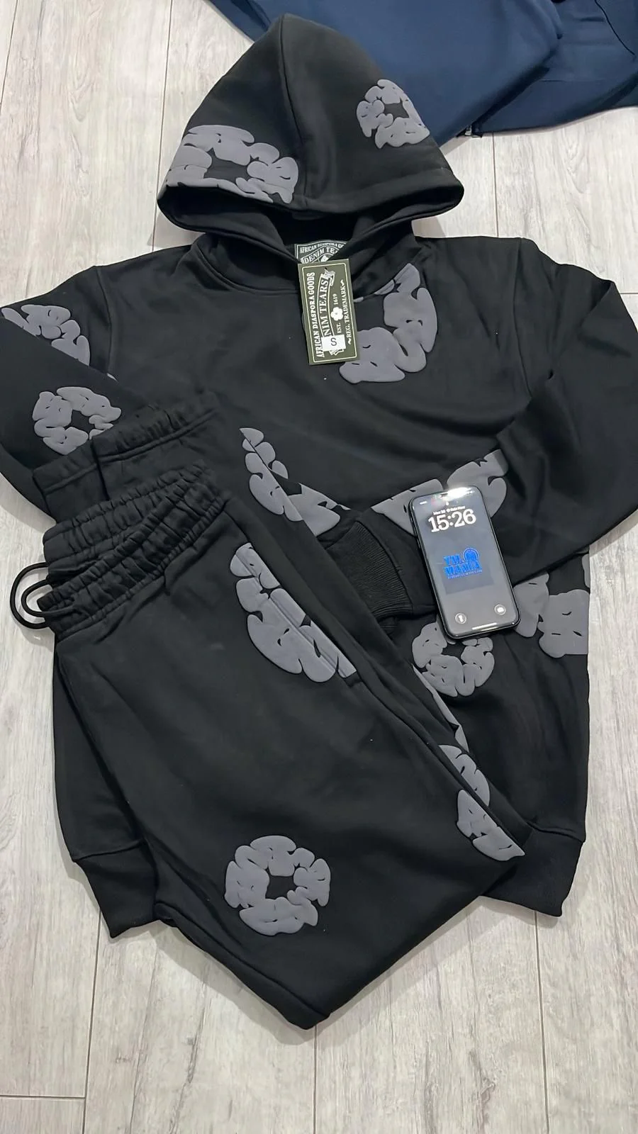 Denim tracksuit - Image 4