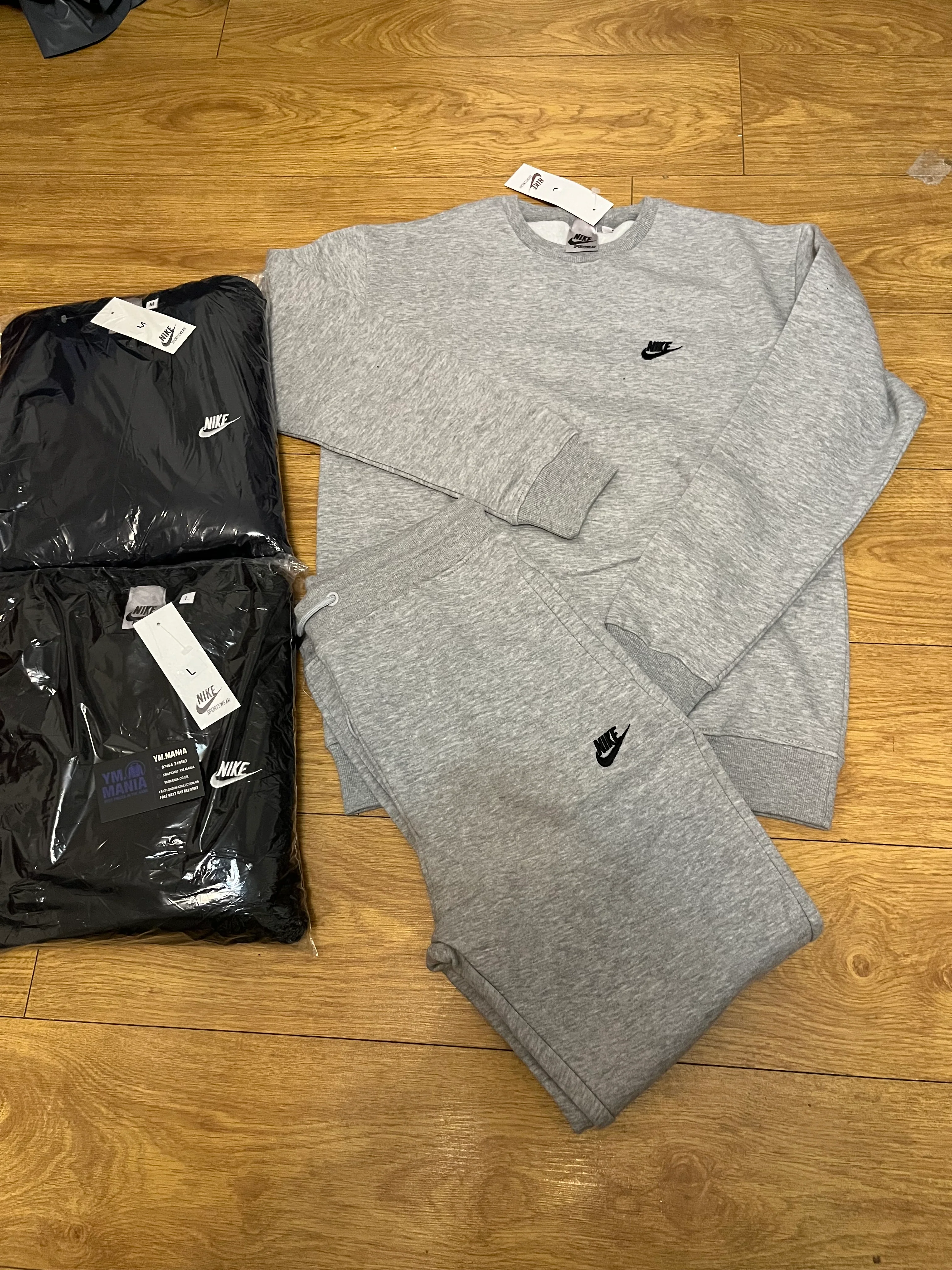 Swoosh tracksuit